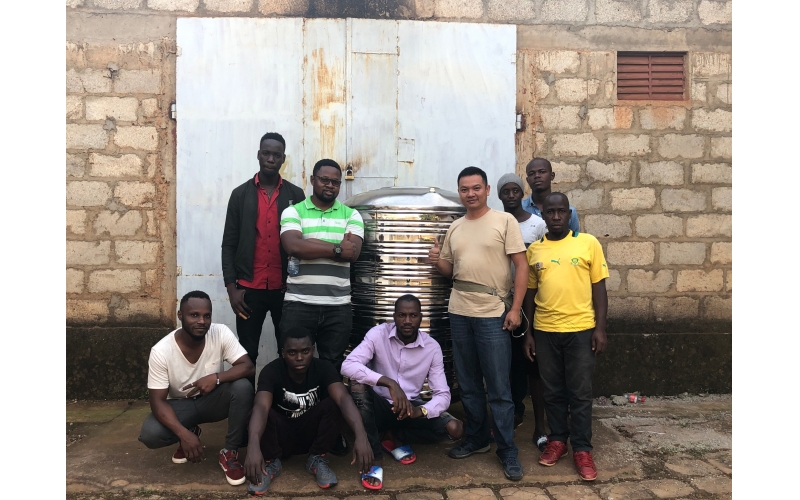 非州客戶國外調試教學